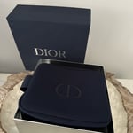 DIOR MENS SAUVAGE NAVY BLUE TRAVEL POUCH BAG WITH CD LOGO NEW WITH DIOR BOX