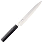 KAI Seki Magoroku Kinju et Hekiju Yanagiba 18,0 cm - 8A solide & SUS420J2-58 & 56 (±1) HRC - artisanal - bois de pakka & plastique PP - couteau à sushi et sashimi - Fabriqué au Japon