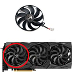 Ventilateur de remplacement de carte de fouille pour Asus GeForce RTX2060S,2070,2070S,2080,2080S,2080ti,GTX1660ti,ROG STRIX,T129215SU, - Type left fan