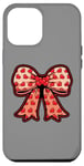 Coque pour iPhone 12 Pro Max Valentines Day Coquette Bow Cute Heart Ribbon Love Retro