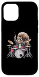 Coque pour iPhone 12/12 Pro Batteur de Cool Rockin' Squirrel