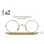 Lunettes rondes - Déguisement - Harry Potter - Père noël - Sorcier - Savant