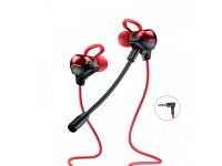 WEKOME ET-Y30 ET Series - trådbundna hörlurar med 3,5 mm jack för gamers (röd)