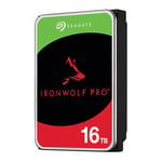 16TB Seagate IronWolf Pro ST16000NT001 NAS Hard Drive, 3.5" HDD, SATA III 6Gb/s,