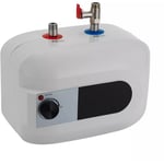 6L électrique Mini Réservoir Chauffe - eau sous évier chauffe-eau Sortie d'eau supérieure type 1500W 220V Chauffe-Eau Electrique