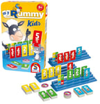 Schmidt Spiele MyRummy Kids 51439 Jeu dans Une boîte métallique Multicolore