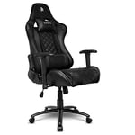 EMPIRE GAMING – Racing 700 Chaise Gamer Fauteuil de Bureau– Pied Métallique – Siège Rembourré et Long – Dossier Inclinable - Accoudoirs 2D - Coussins Lombaires et Nuque