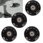 4 PCS Inline Skate Flash Wheel Roller Skate PU Wheels Replacement Skate SLS