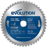 Evolution Power Tools - Lame à acier doux tct 210mm 50 dents alésage 25,4mm Evolution pour Scie à onglet et Scie sur table