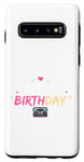 Coque pour Galaxy S10 Une histoire d'anniversaire drôle, une histoire d'anniversaire pour une fille de 11 ans, une fête d'anniversaire