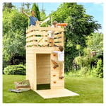 Cabane de jardin enfant - Bois - H2,35m - KNIGHT  