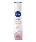 NIVEA Winter Moment Déodorant en spray anti-transpirant avec parfum hivernal et protection antibactérienne 48h 150 ml