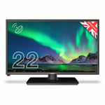 Cello Z0222 22 inch Full HD LED TV with Freeview T2 HD, and Built In Satellite