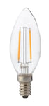 Horoz Electric - Ampoule led flamme à filament 2W (Eq. 16W) E14 4200K