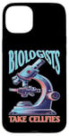 Coque pour iPhone 15 Plus Biologists Take Cellfies Humour de laboratoire scientifique