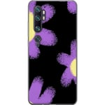 Xiaomi Mi Note 10 Pro Gennemsigtigt Telefoncover Blomsterskrud