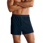 Jockey Woven Poplin Boxer Shorts Mørkblå bomull XX-Large Herre