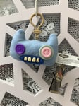 Fuggler Keyring Indecisive Ugly Monster Plush Bag Charm Clip 5" Keychain NEW