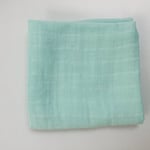 Couvertures En Mousseline Pour Bébé Bambou + Coton,Langes Rondes,Serviette,Bavoirs,Couche-Culotte Pour 60x60cm - Type Green