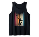 Retro Volleyball Player Volleyball Coach Volleyball Tank Top