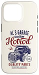 Coque pour iPhone 16 Pro Al's Hotrod Garage Classic Car Custom Al Design