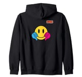 thumbs down face emoticon emoji Zip Hoodie