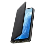 Folio Case for Oppo Reno 7 Magnetic Cover Card-holder Stand Feature Black