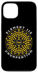 Coque pour iPhone 13 Element 115 Atomic Number Ununpentium Anti Gravity Moscovium