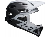 Bell Kask Full Face Bell Super Dh Mips Spherical Matte Black White Roz. L (59-63 Cm) (New)