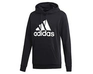 Adidas Men Must Haves Badge of Sport Hoodie - Black/White, Small