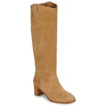 Lauren Ralph Stövlar CARLA-BOOTS-TALL BOOT Beige dam