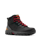 Columbia Homme Newton Ridge Plus II Imperméable Botte de randonnée, Black Shark, 42.5 EU