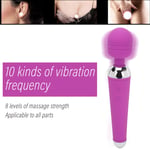 10-Frequency Waterproof Massage Wand For Muscle Relaxation Rechargeable V LSO UK