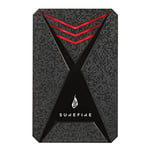 Surefire Gaming SSD 2,5" I 1To I Disque Dur Externe SSD I Adaptateur USB-C I Windows & MacOSx I Vitesses de Lecture/écriture jusqu'à 450 ou 430Mo/s I PC & Playstation & Xbox I Powered by Verbatim