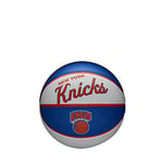 WILSON Mixte Nba Team Retro Mini Basketball, New York Knicks, 3 EU