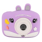 Kids Camera ABS Silicone 2 Inch IPS Screen Small Digital Camera 8X Digital Zoom