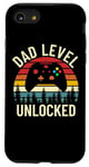 iPhone SE (2020) / 7 / 8 cute vintage dad level unlocked funny gamer new daddy father Case