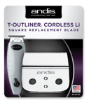 ANDIS CORDLESS T-OUTLINER LI TRIMMER BLADE (SQUARE TOOTH BLADE) #04545
