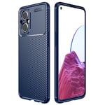 Oppo OPPO Reno8 Lite 5G Carbon Fibre Case Navy