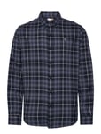 Timberland Solucell Plaid Shirt Dark Sapphire Yd Marinblå