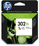 Original HP 302XL Black & Colour Ink Cartridge For OfficeJet 3833 Inkjet Printer