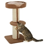 91cm Cat Tree Kitten Activity Center Tower Scratching Post Lamb