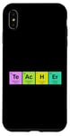 Coque pour iPhone XS Max STEM Cadeau Science et Chimie Éléments de chimiste pour enseignant