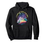 Reading I Closed My Book To Be Here Bookworm Pullover Hoodie