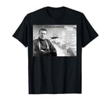 Ernest Shackleton, his ship The Endurance and his expedition T-Shirt