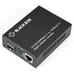 Black box BLACK BOX PURE NETWORKING GIGABIT ETHERNET (1000-MBPS) MEDIA CONVERTER - 10/100/1000-MBPS COPPER TO 1000-MBPS FIBER SFP (LGC210A)