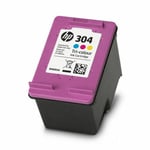 2x Original HP 304 Colour Ink Cartridges For ENVY 5030 Inkjet Printers