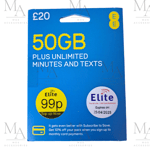 EE PAYG Mobile Sim Card Pay As You Go 4G 5G - £20 Subscription Pack (UK Sim)