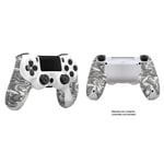 Grip multi-texturé camouflage gris pour manette PS4 Dualshock 4