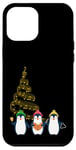 iPhone 12 Pro Max Musical Penguins Singing Carols Christmas Penguin Lover Case